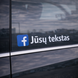 Facebook lipdukas su Jūsų tekstu (spalvotas) Facebook lipdukas su Jūsų tekstu (spalvotas)