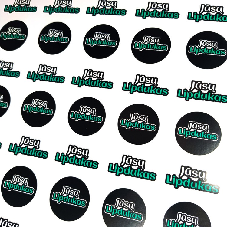 Lipnios etiketės PVC Lipnios etiketės PVC